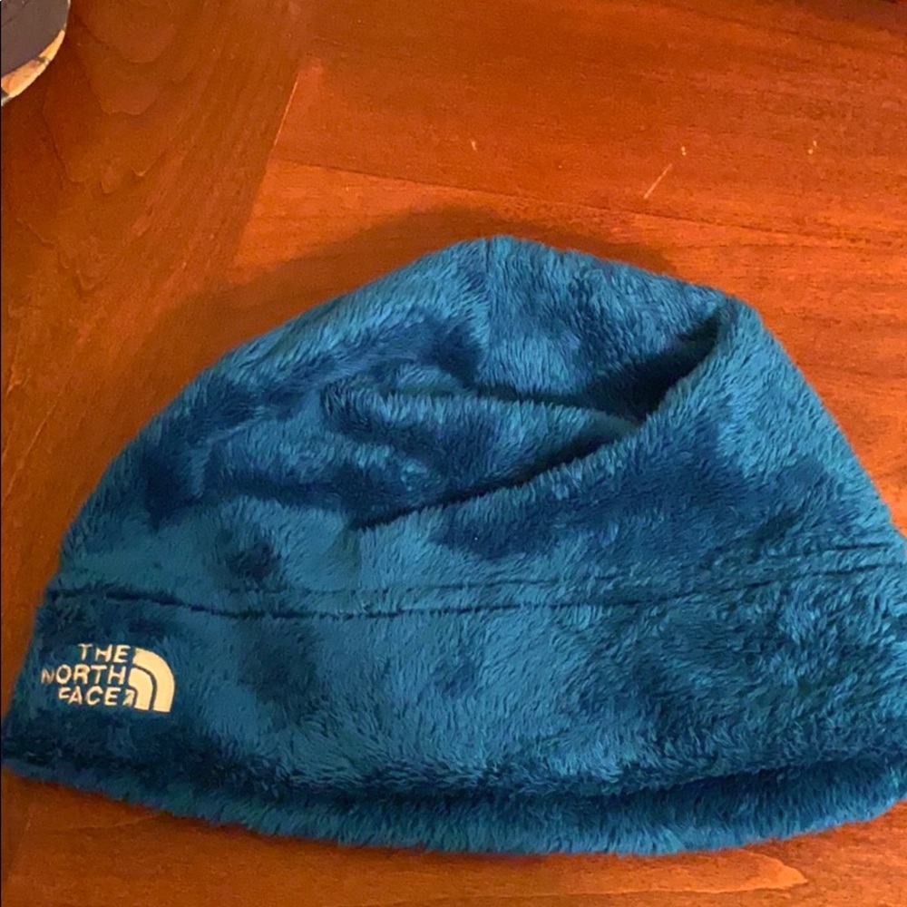 Fuzzy The North Face Beanie